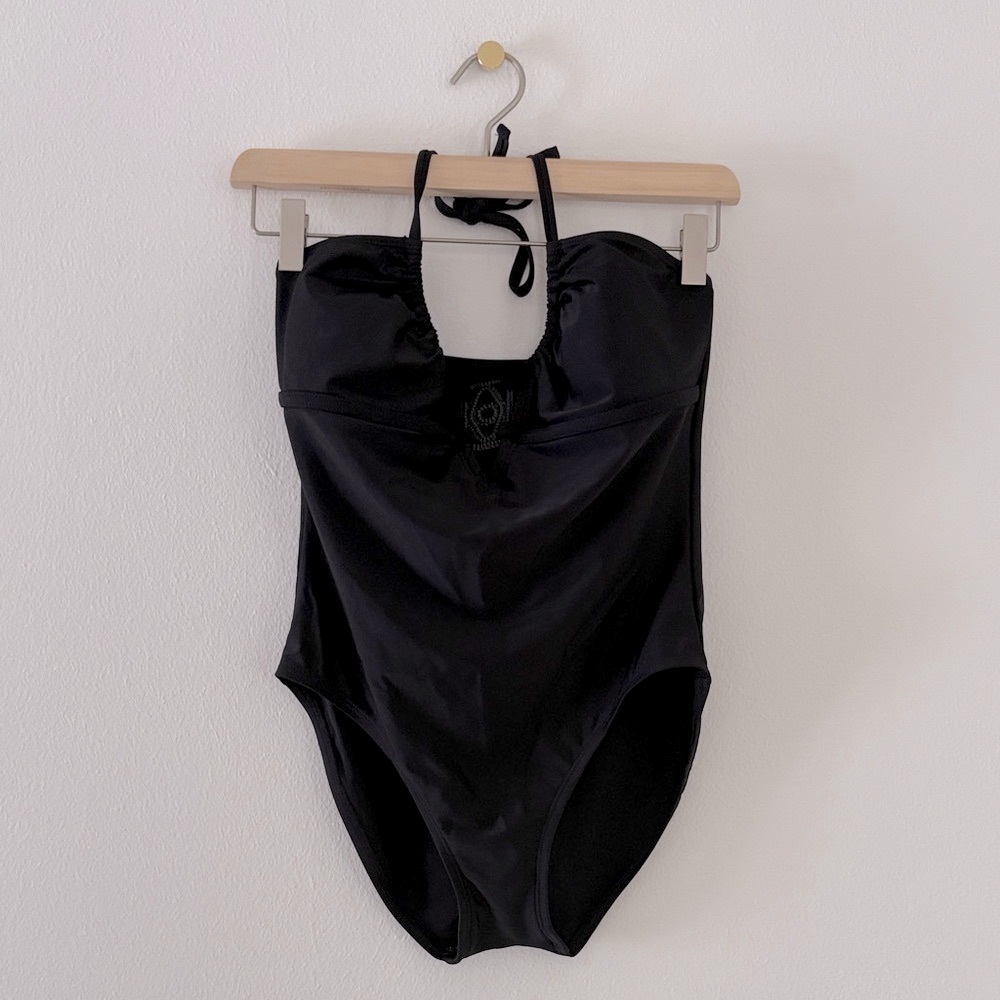 Apt. 9 Black Women's One Piece Swimsuit